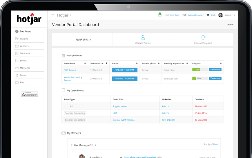 Vendor Portal Manage Your Vendor Relationships